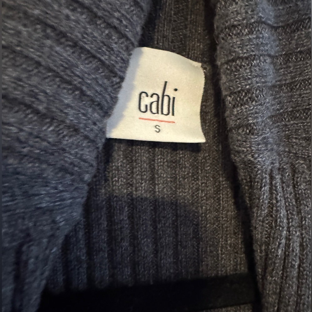 CABI Ribbed Open-Front Sweater - Picture 3 of 3